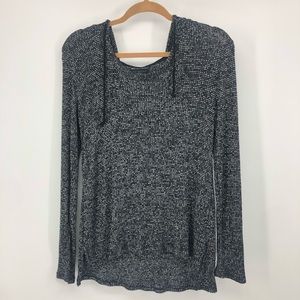 🎈Aeropostale Gray Knit Soft-T Hoodie Long Sleeve